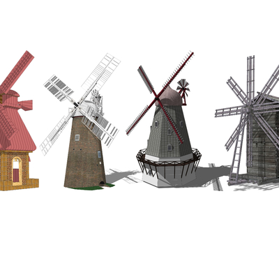 European windmill sketch