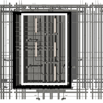 Modern style component ventilation duct