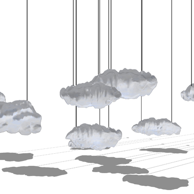 Modern Cloud Decorative Chandelier