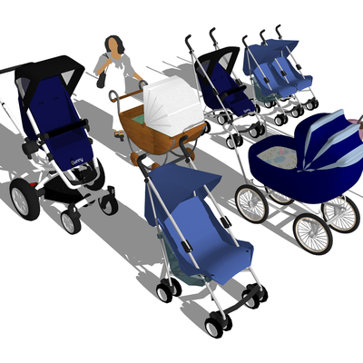 Modern Stroller Trolley