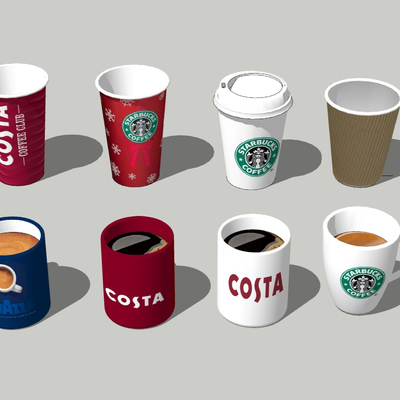 Modern Starbucks Coffee Cup