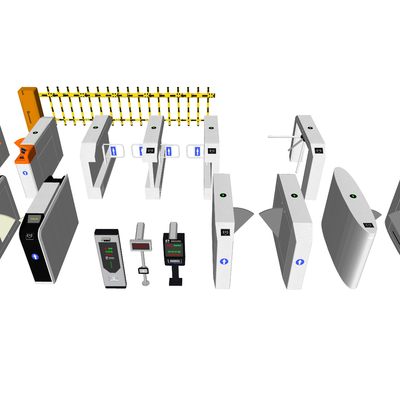 Modern access control machine automatic induction door