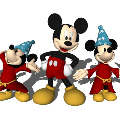 Modern Mickey Mouse Doll Toy