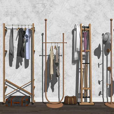 Modern coat rack