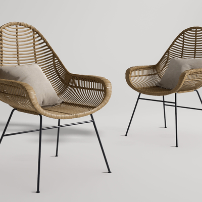 Modern leisure rattan chair