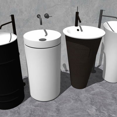 Modern Vertical Washbasin