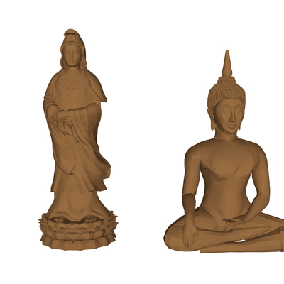 Modern Buddha Sculpture