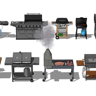 Modern grill