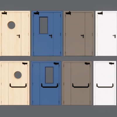 Modern safety door fire door