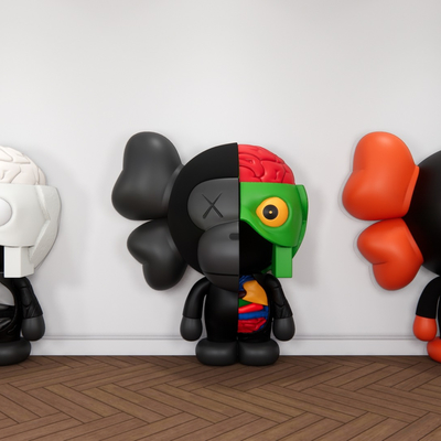 modern kaws toys