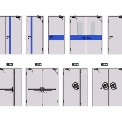 Modern safety door fire door