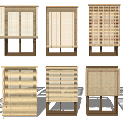 New Chinese Bamboo Shutter Roller Shutter