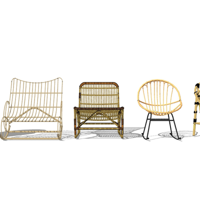 Modern leisure rattan chair