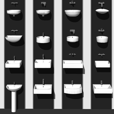 Modern Ceramic Washbasin