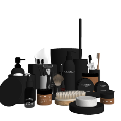 Modern Cosmetics Toiletries