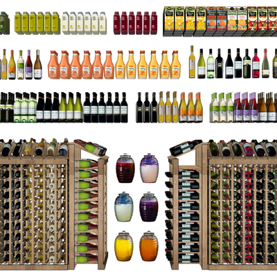 Modern Wine Rack Beverage Wine Bottle