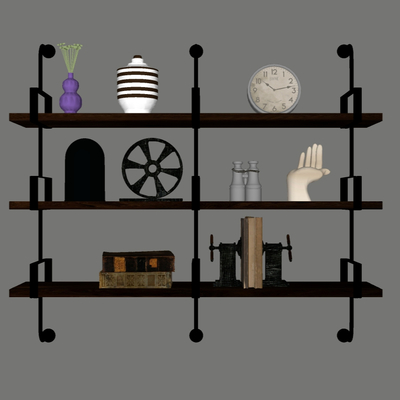 Industrial Style Iron Storage Rack