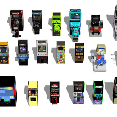 Modern electronic coin-operated game machine entertainment equipment