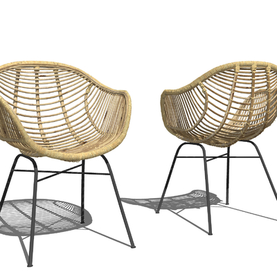 Modern leisure rattan chair