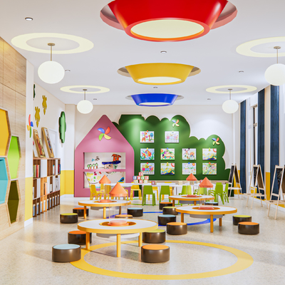 Nordic Kindergarten Classroom