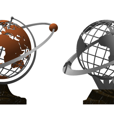 Modern Earth Sculpture Ornaments