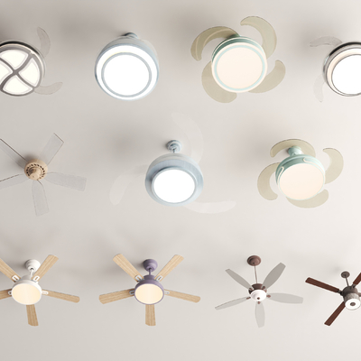 Modern ceiling fan light