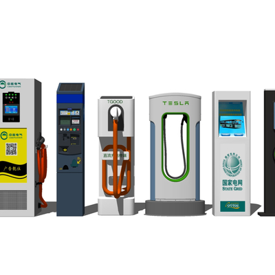 Modern electric vehicle charging pile