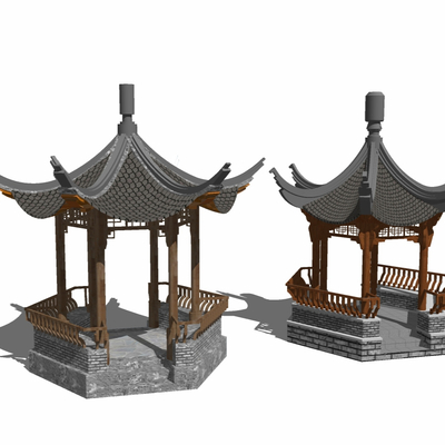 Ancient Chinese Pavilion