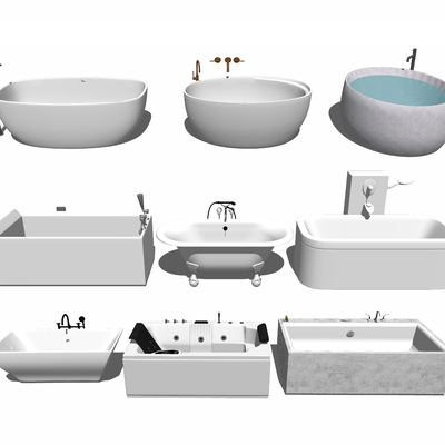 Modern Bathtub