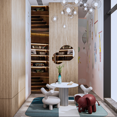 Modern Children's Activity Room