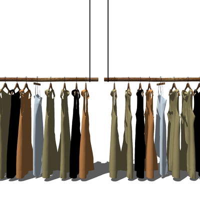 Modern Hanger Clothing Store