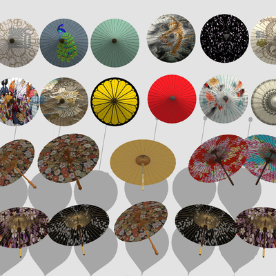 Chinese-style oilpaper umbrella antique umbrella