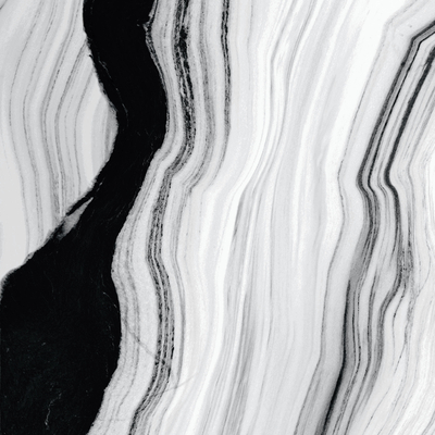 Black and white marble