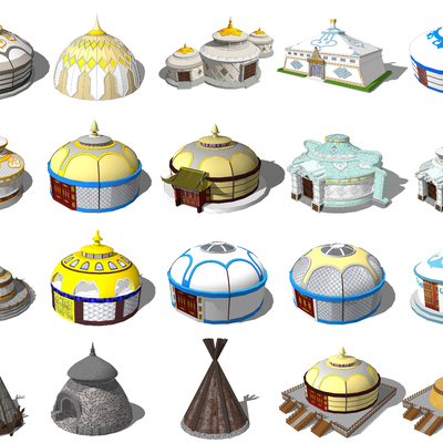 Chinese Yurt Yurts