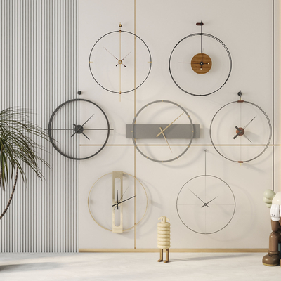 Modern wall clock clock