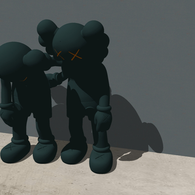 Modern Kaws Doll Toy