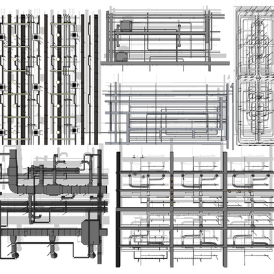 Industrial wind pipe ceiling ventilation pipe