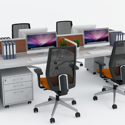 Modern Card Office Desk and Chair