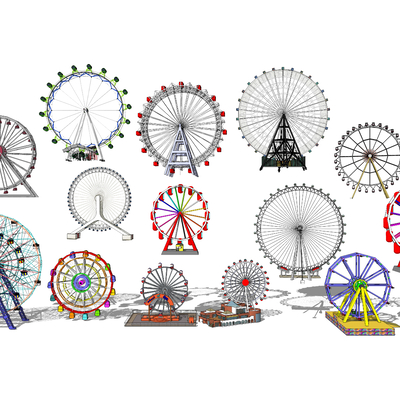 Modern Ferris Wheel Rides