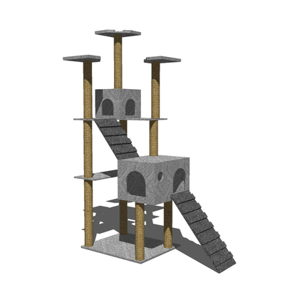 Modern Pet Cat House Cat Climbing Rack