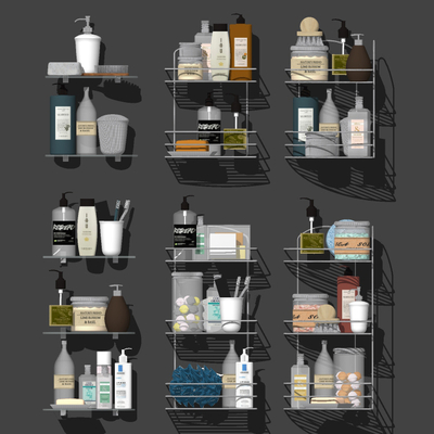 Modern toiletries