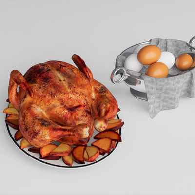 Nordic Turkey Roast Chicken Egg Food