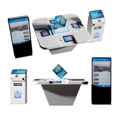 Modern registration machine intelligent booth