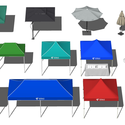 Modern Outdoor Commercial Parasol