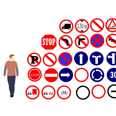 Modern Traffic Signs