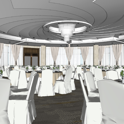 Modern Hotel Ballroom