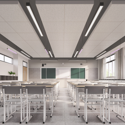 Modern School Classroom