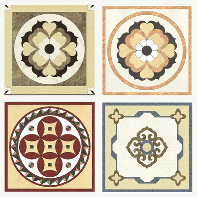 European-style stone tile mosaic