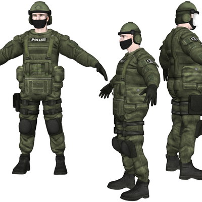 Modern Special Forces Characters