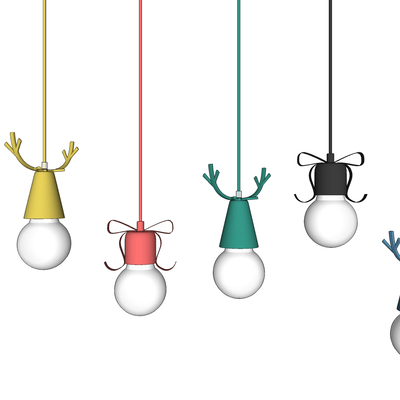 Modern children's small chandelier